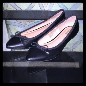 Black flats, size 6 1/2